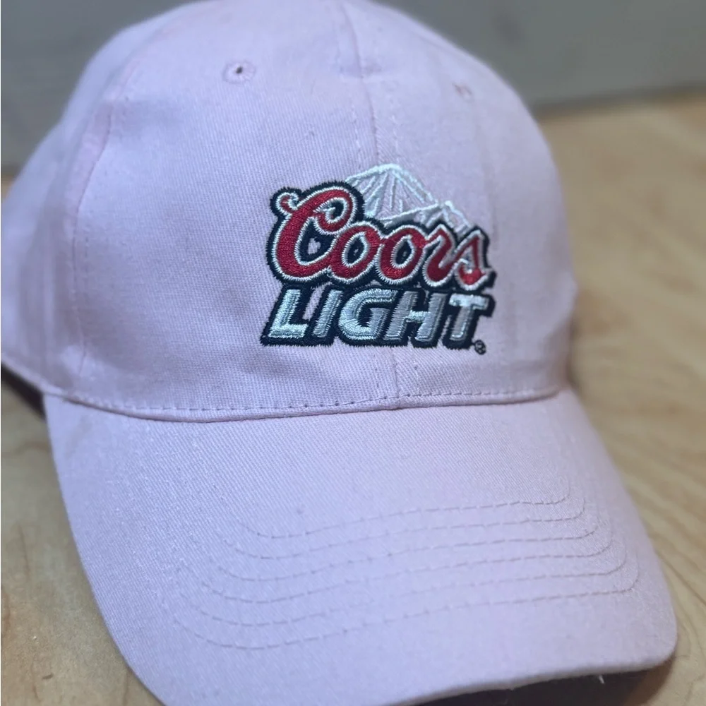 Pink Coors Light Cap